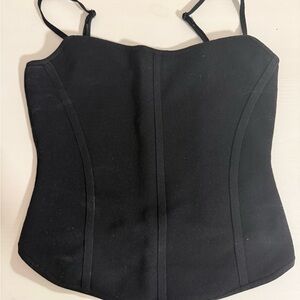 Aritzia Black Structured Camisole